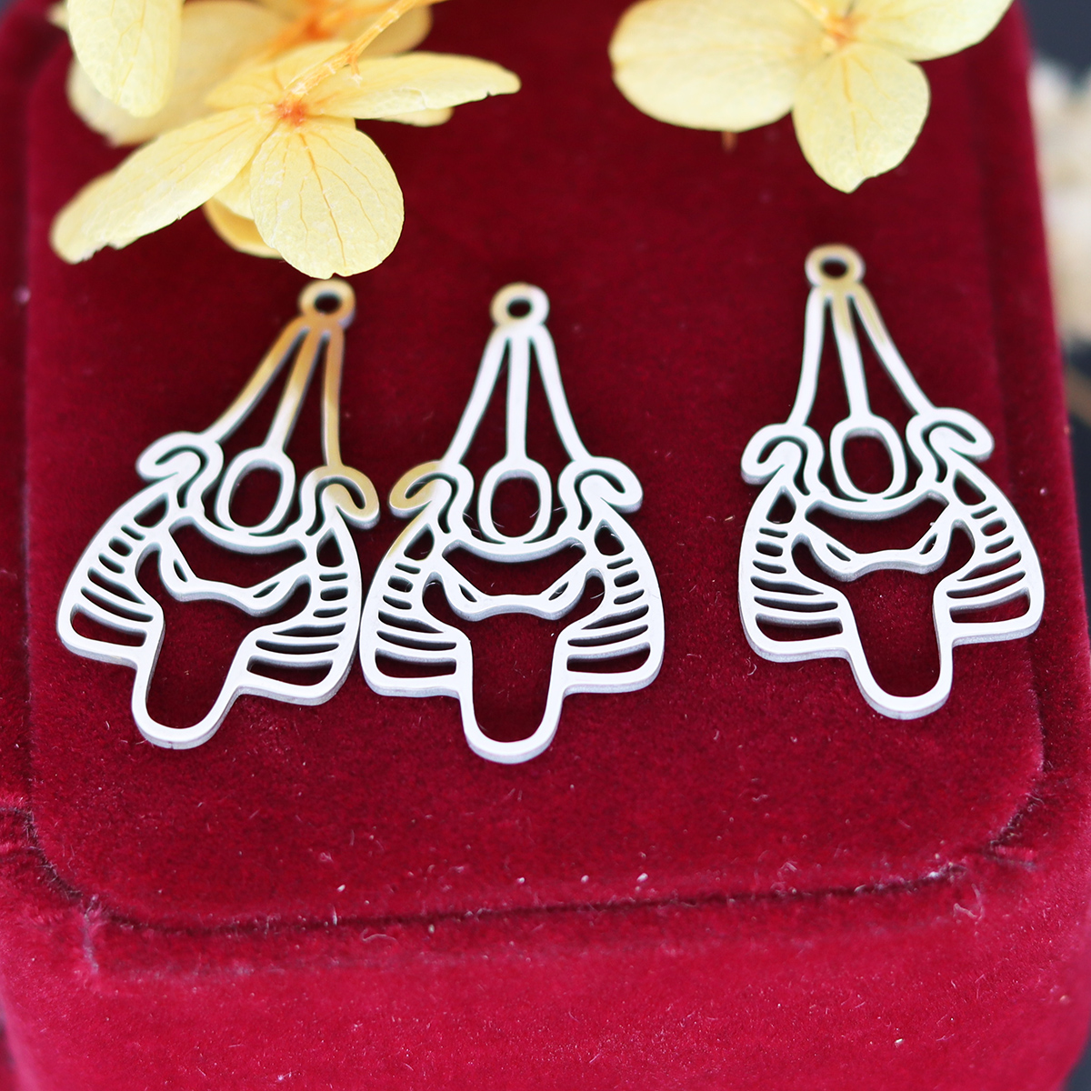 Men'S Accessories Jewelry Egypt - 3pcs 3pcs Egypt Zodiac Stainless Steel