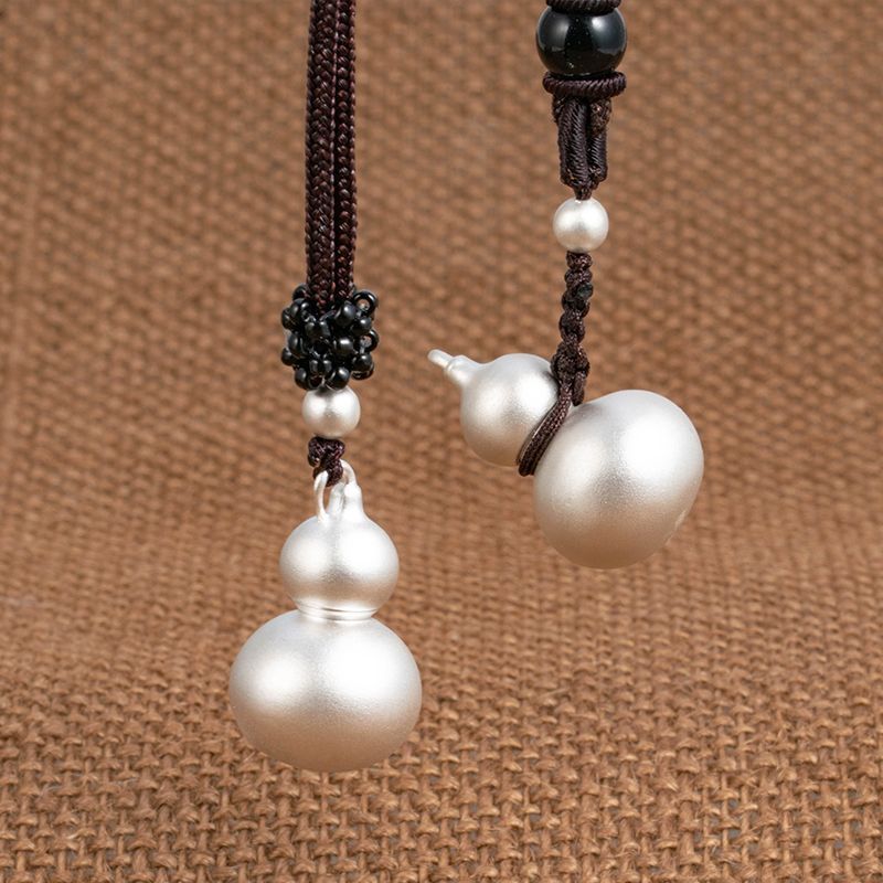 Men Accessories Ethnic - Ethnic Style Sanded Gourd Pendant For