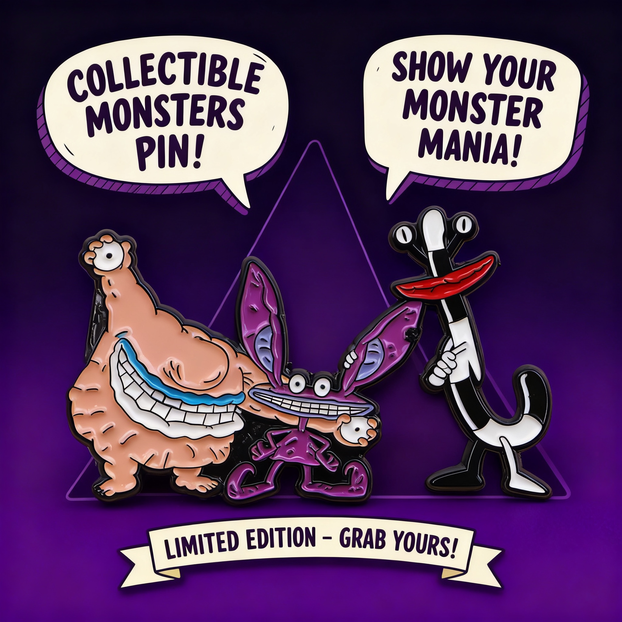 Men'S Accessories And Jewelry - Cartoon Monster Enamel Pin Badges for