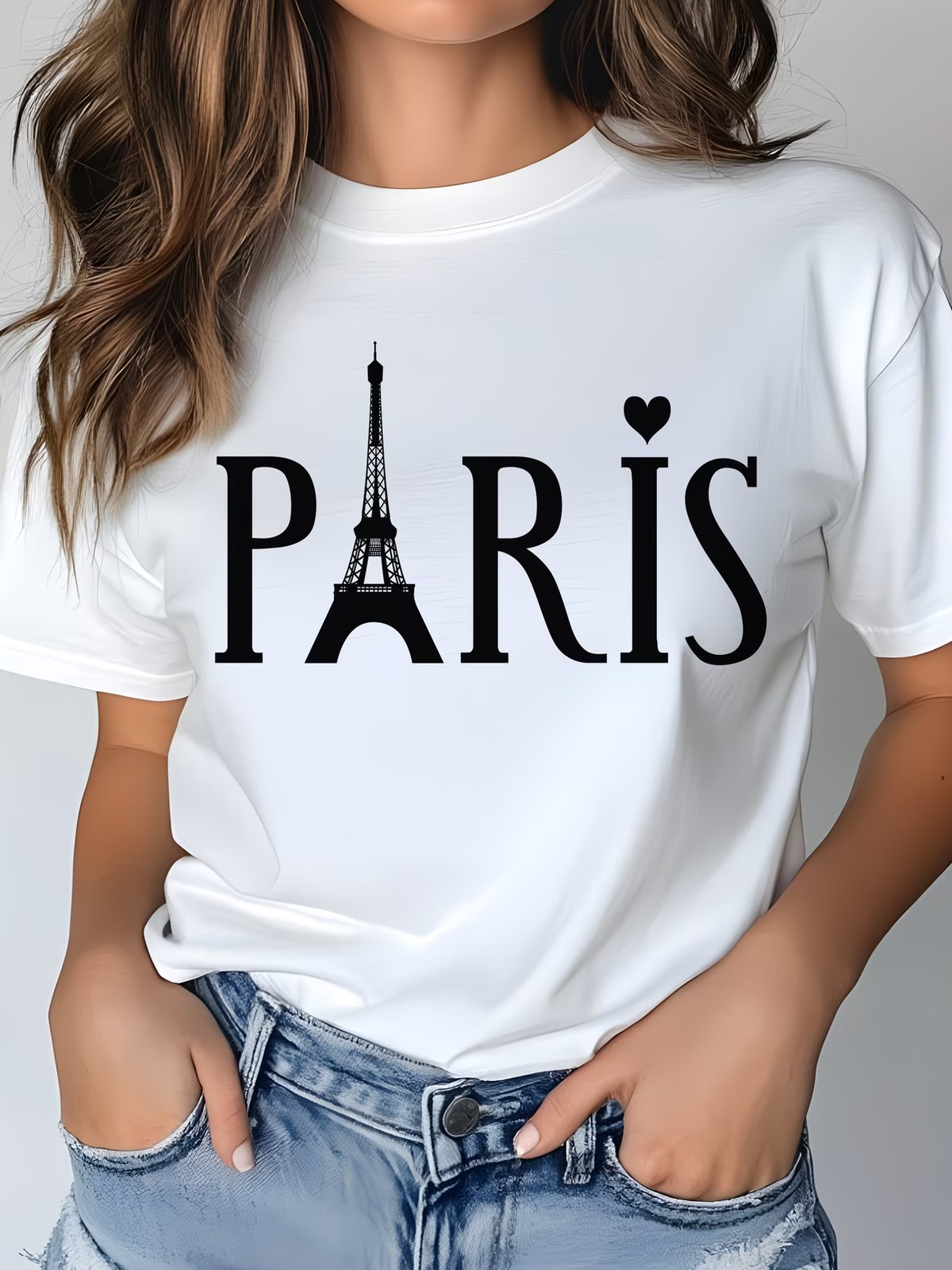 Men'S Accessories Paris - Paris Graphic Print TShirt Clothing, Shoes