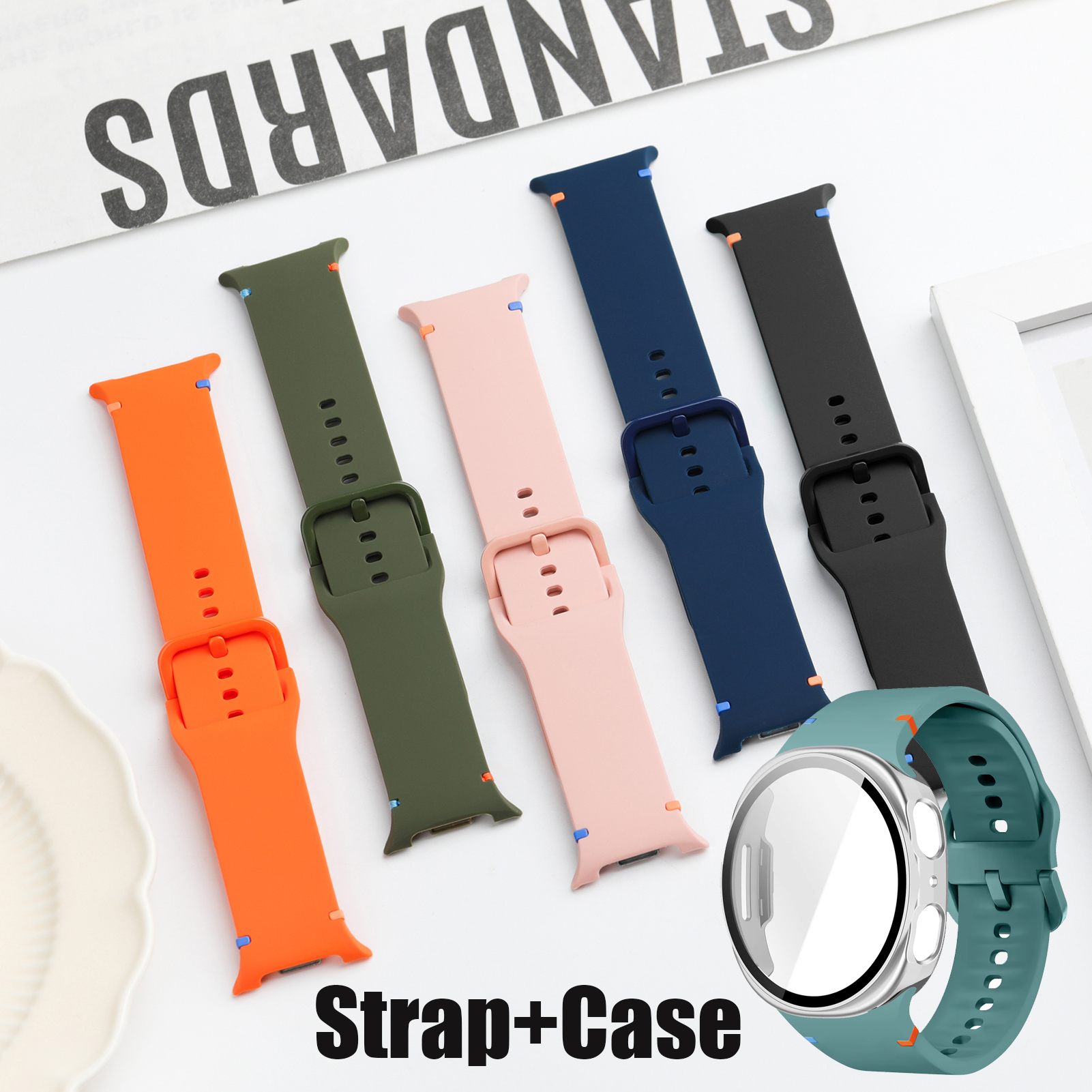 Men Accessories Website - Strap+Case for Samsung Galaxy Watch 8