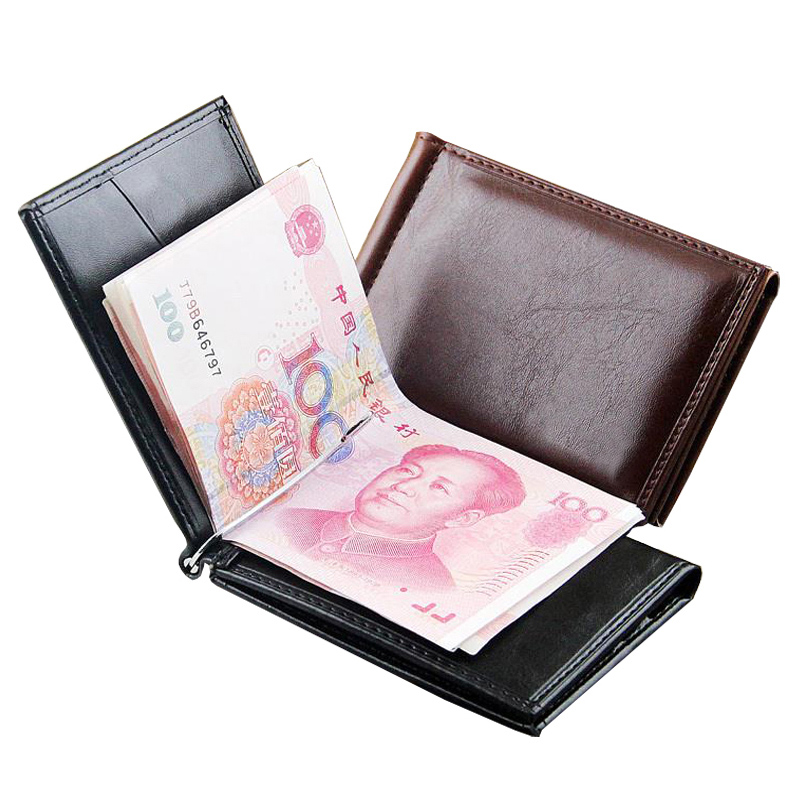 Money Clip Slim - Hot Sale Fashion Men's Leather Money