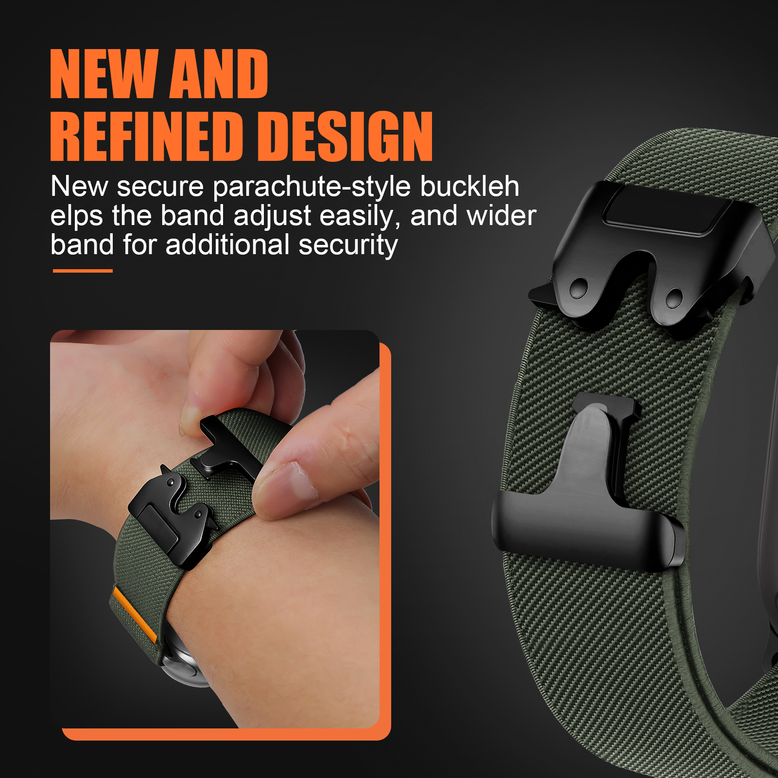 Nylon Parachute Strap For Appl - Men Accessories Website 리뷰 및 가격