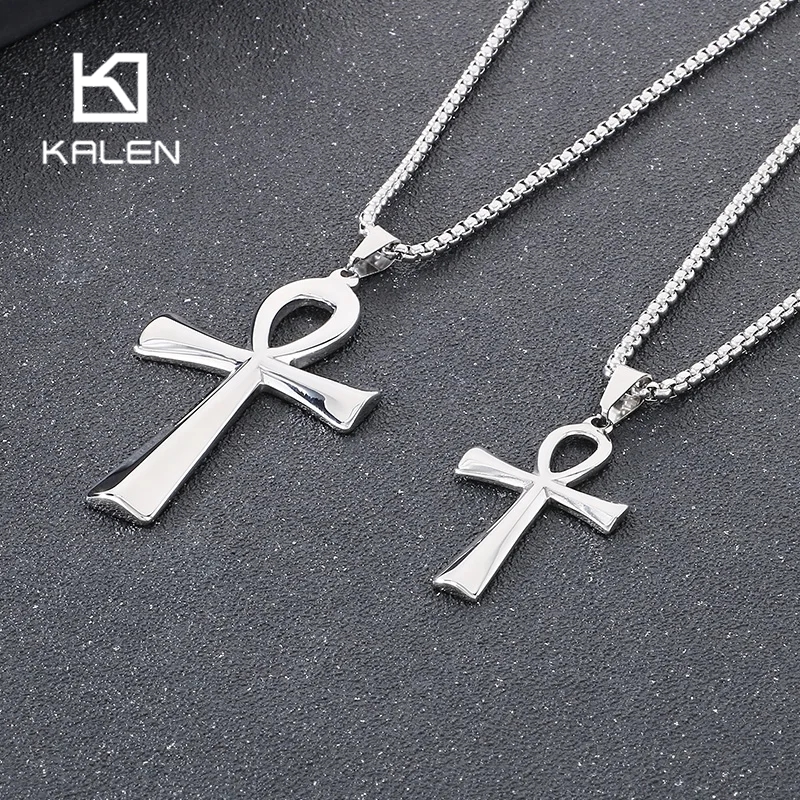 Kalen Creative Polished Cross  - Men Accessories Bd 리뷰 및 가격