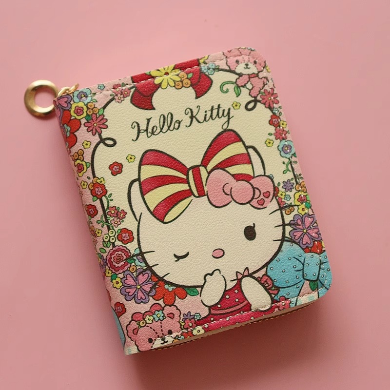 Sanrio Hello Kitty Cartoon Coi - Bifold Leather Wallet 리뷰 및 가격
