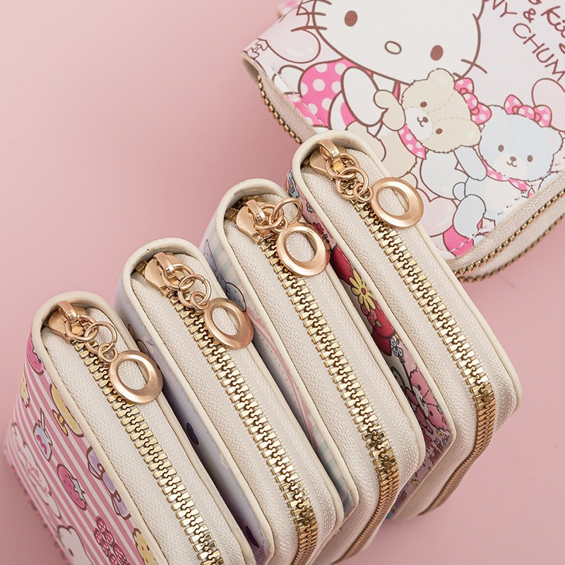 Sanrio Hello Kitty Cartoon Coi - Bifold Leather Wallet 리뷰 및 가격