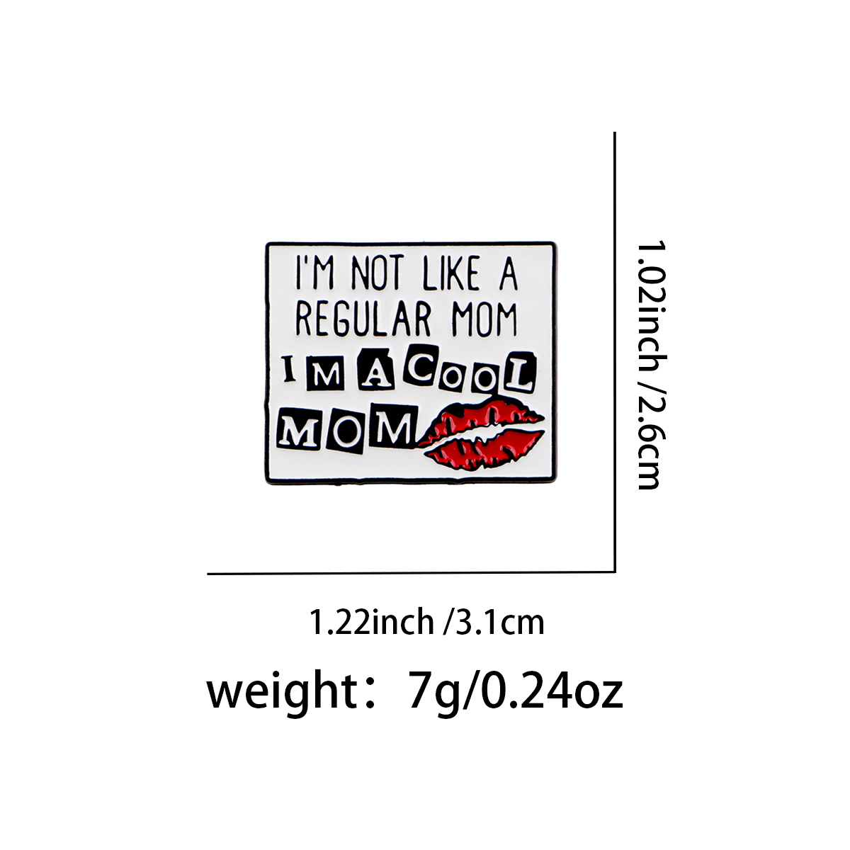 I AM NO MAN Quotes Lapel Pins  - Men'S Accessories Quotes 리뷰 및 가격