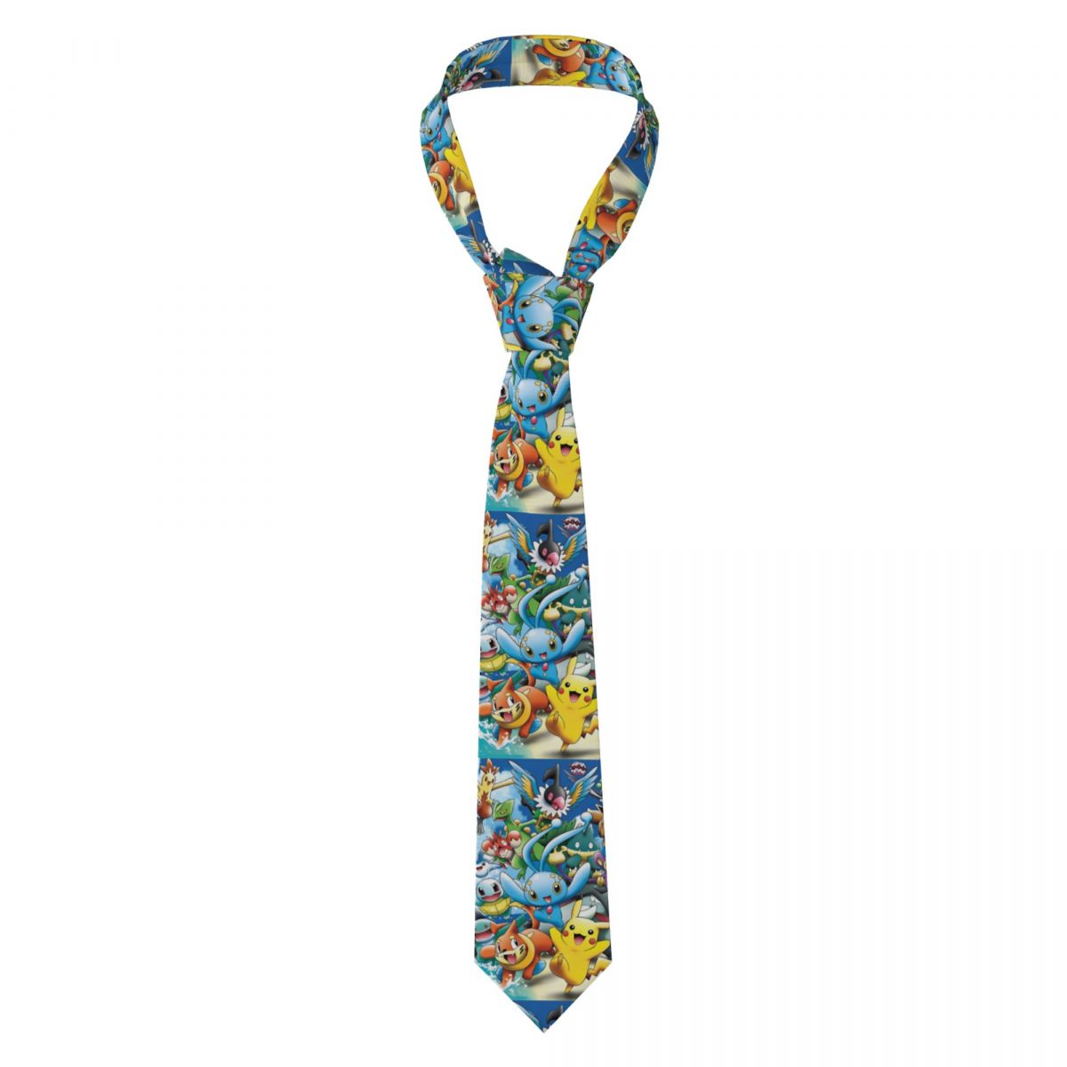 Pokemoned Pikachu Neckties Uni - Men Accessories Wedding 리뷰 및 가격