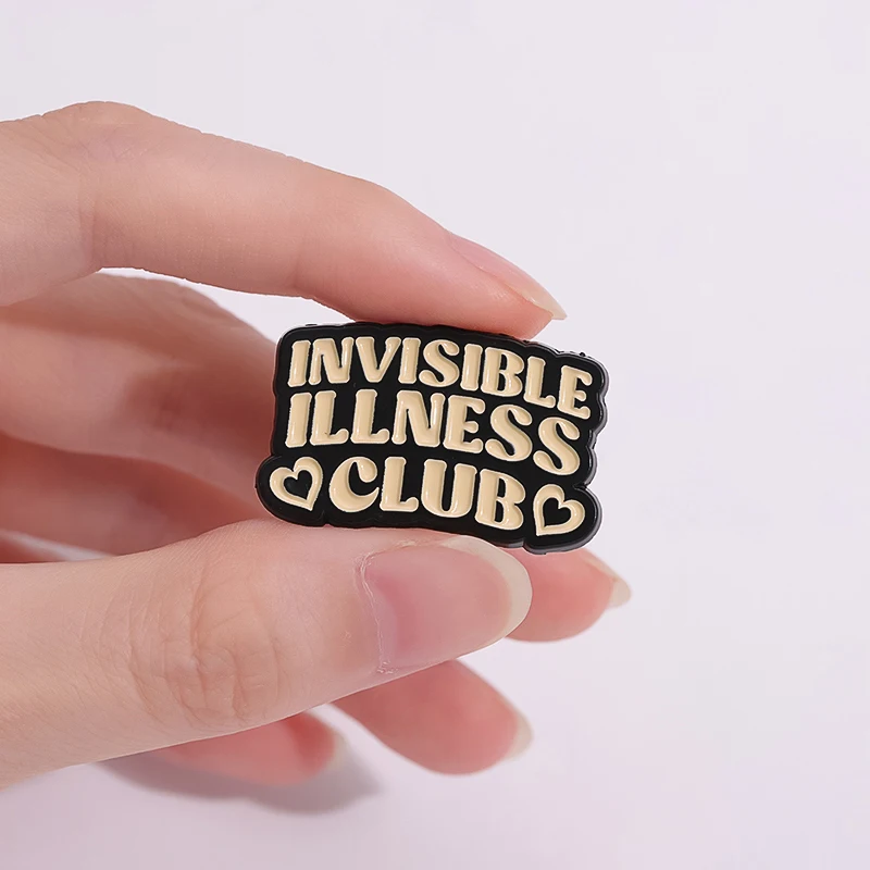 Quote Anxiety Brooch Enamel Pi - Men'S Accessories Quotes 리뷰 및 가격