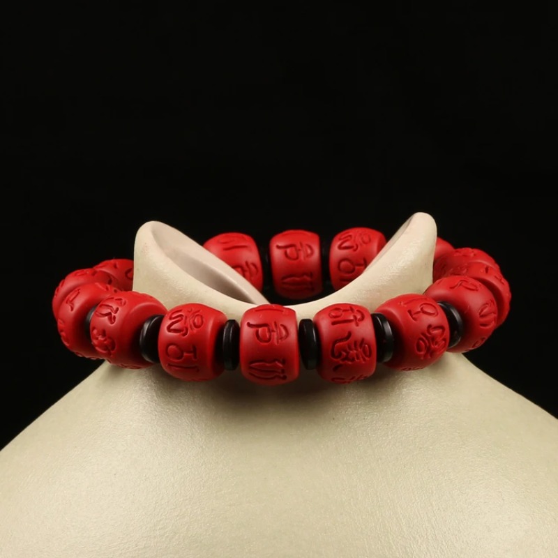 Chinese 13*9MM Beads Red Organ - Bead Bracelet Men 리뷰 및 가격