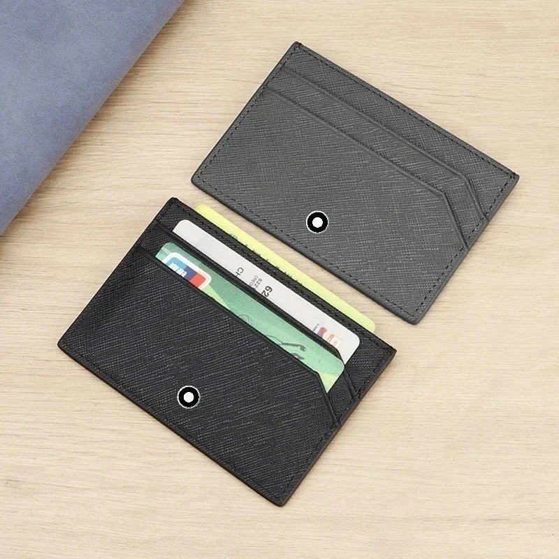 Busine Sle Card Holder Wallet  - Men'S Accessories Leather 리뷰 및 가격