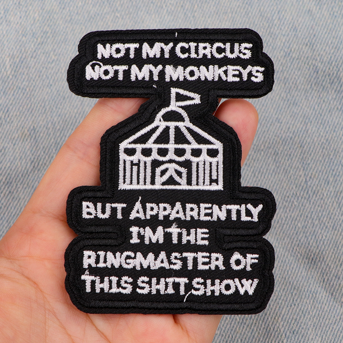 Quotes Patches On Clothes Funn - Men'S Accessories Quotes 리뷰 및 가격
