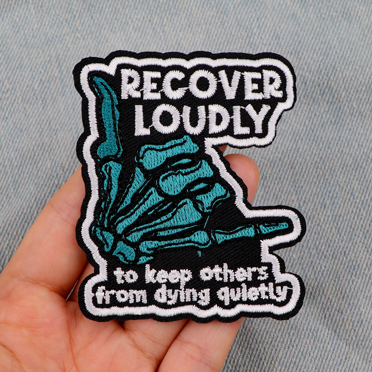 Quotes Patches On Clothes Funn - Men'S Accessories Quotes 리뷰 및 가격
