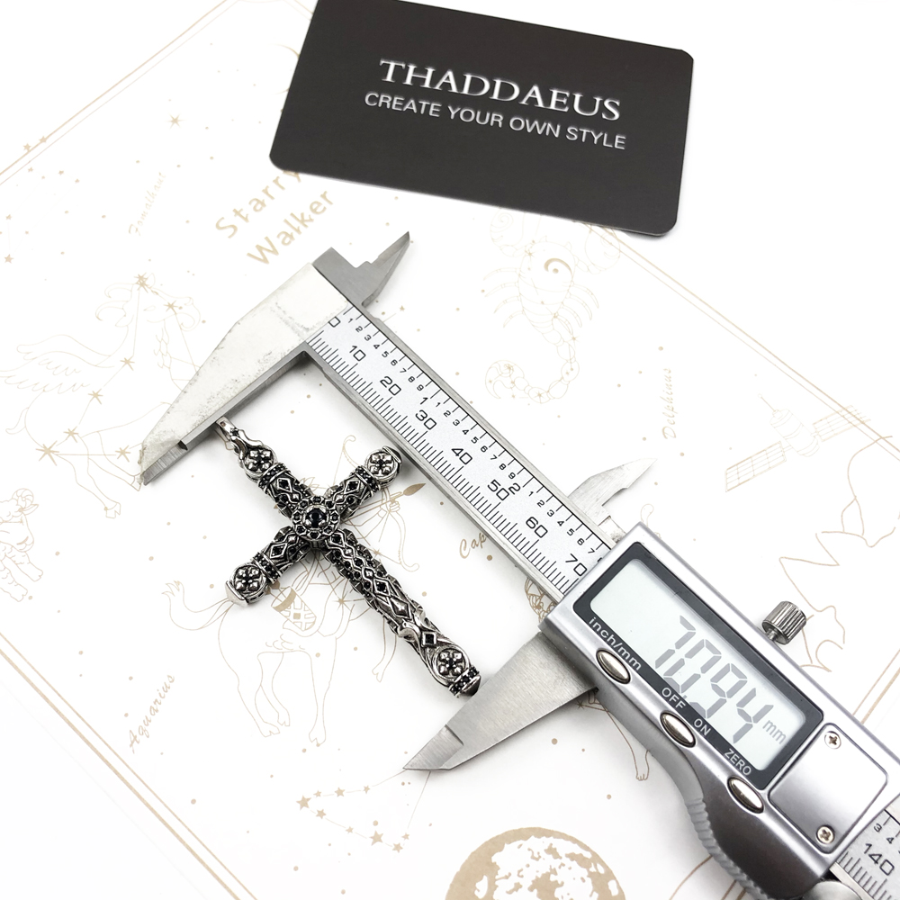 Richly Ornamented Cross Pendan - Men'S Accessories Jewelry Brands 리뷰 및 가격