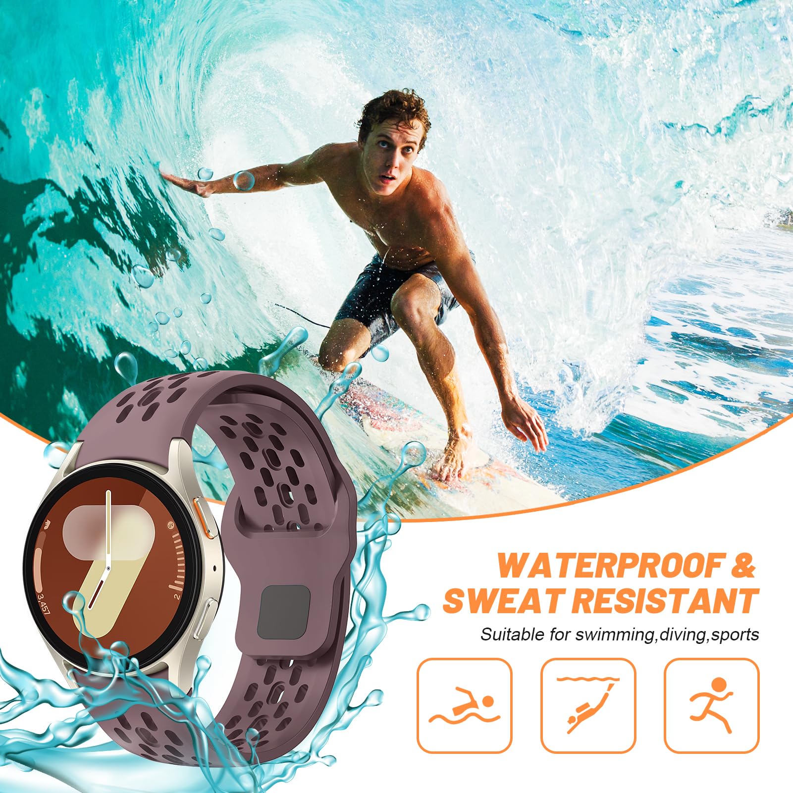 Strap for Samsung Galaxy Watch - Men Accessories Website 리뷰 및 가격