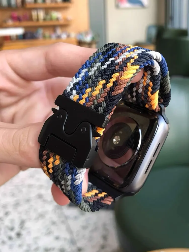 Braided Band For Apple Watch S - Men Accessories Website 리뷰 및 가격