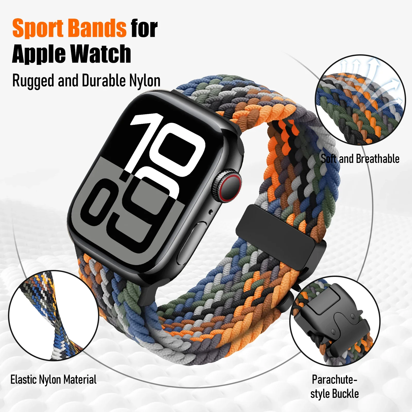 Braided Band For Apple Watch S - Men Accessories Website 리뷰 및 가격