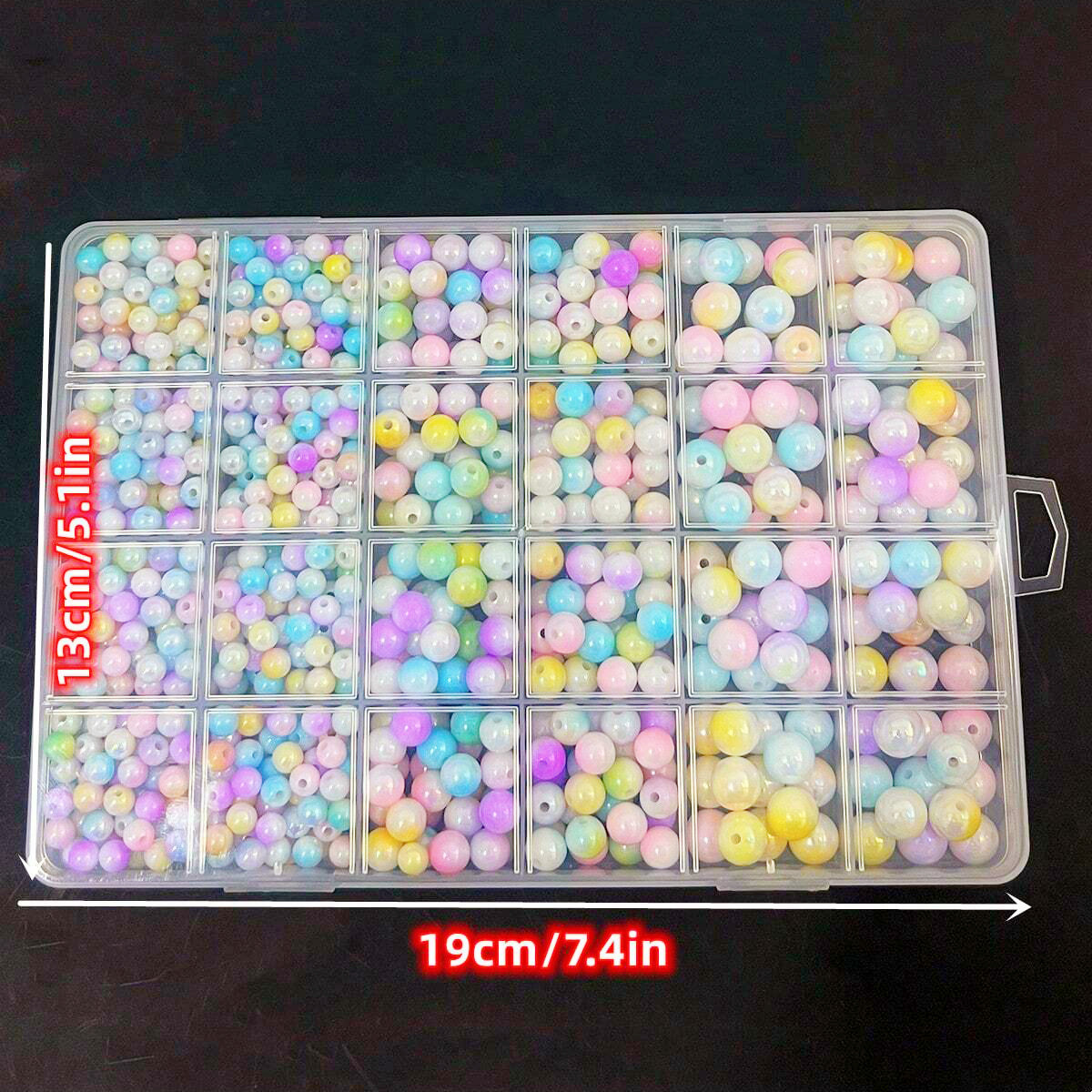 800pcs/24 grid set box 6mm/8mm - Bead Bracelet Men 리뷰 및 가격