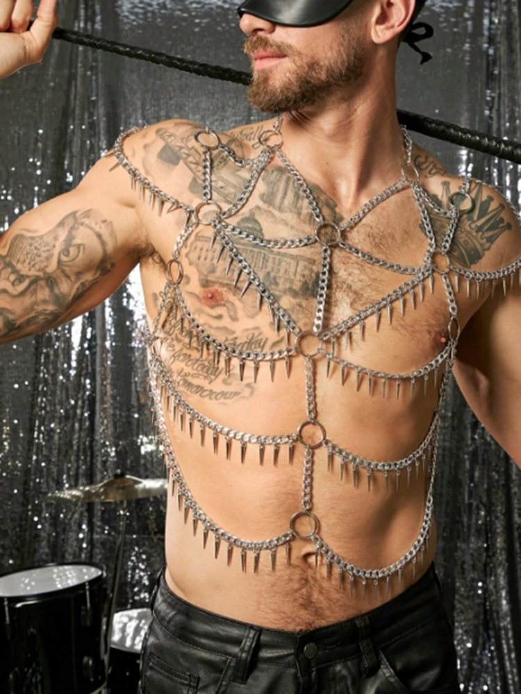 Tassels Chain Body Shoulder Se - Men Accessories To Wear 리뷰 및 가격