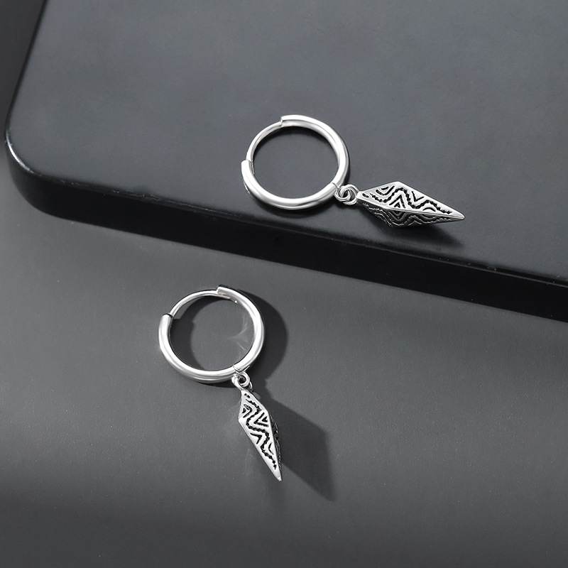 Vintage Geometry Pattern Cone  - Men'S Accessories Drop Shipping 리뷰 및 가격