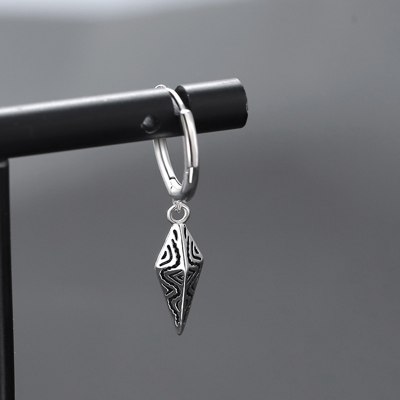 Vintage Geometry Pattern Cone  - Men'S Accessories Drop Shipping 리뷰 및 가격
