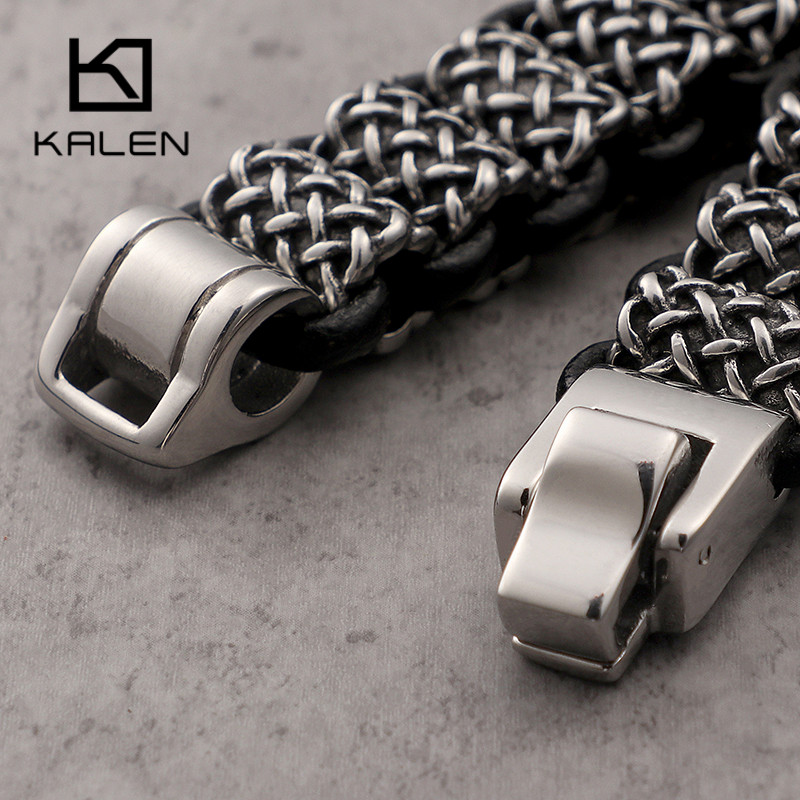 KALEN Vintage Black Leather Li - Men Accessories Bd 리뷰 및 가격