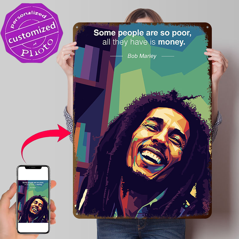 Bob Marley Quote Pop Art 3D Pr - Men'S Accessories Quotes 리뷰 및 가격