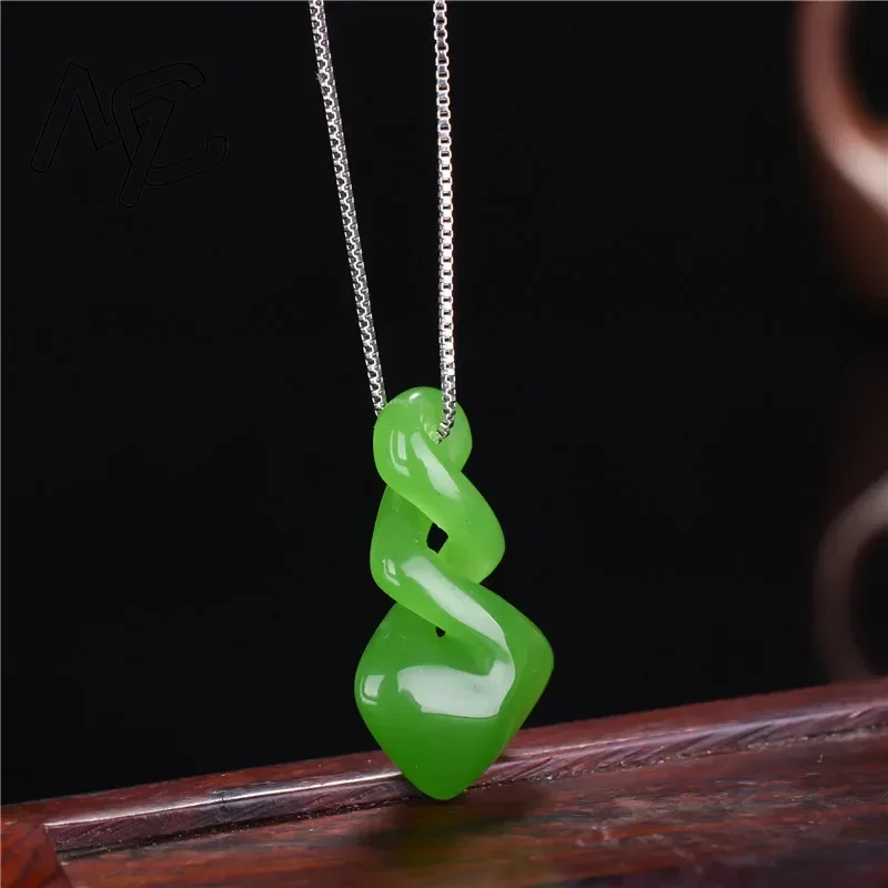 Natural Hetian Jade Green Colo - Men'S Accessories Drop Shipping 리뷰 및 가격