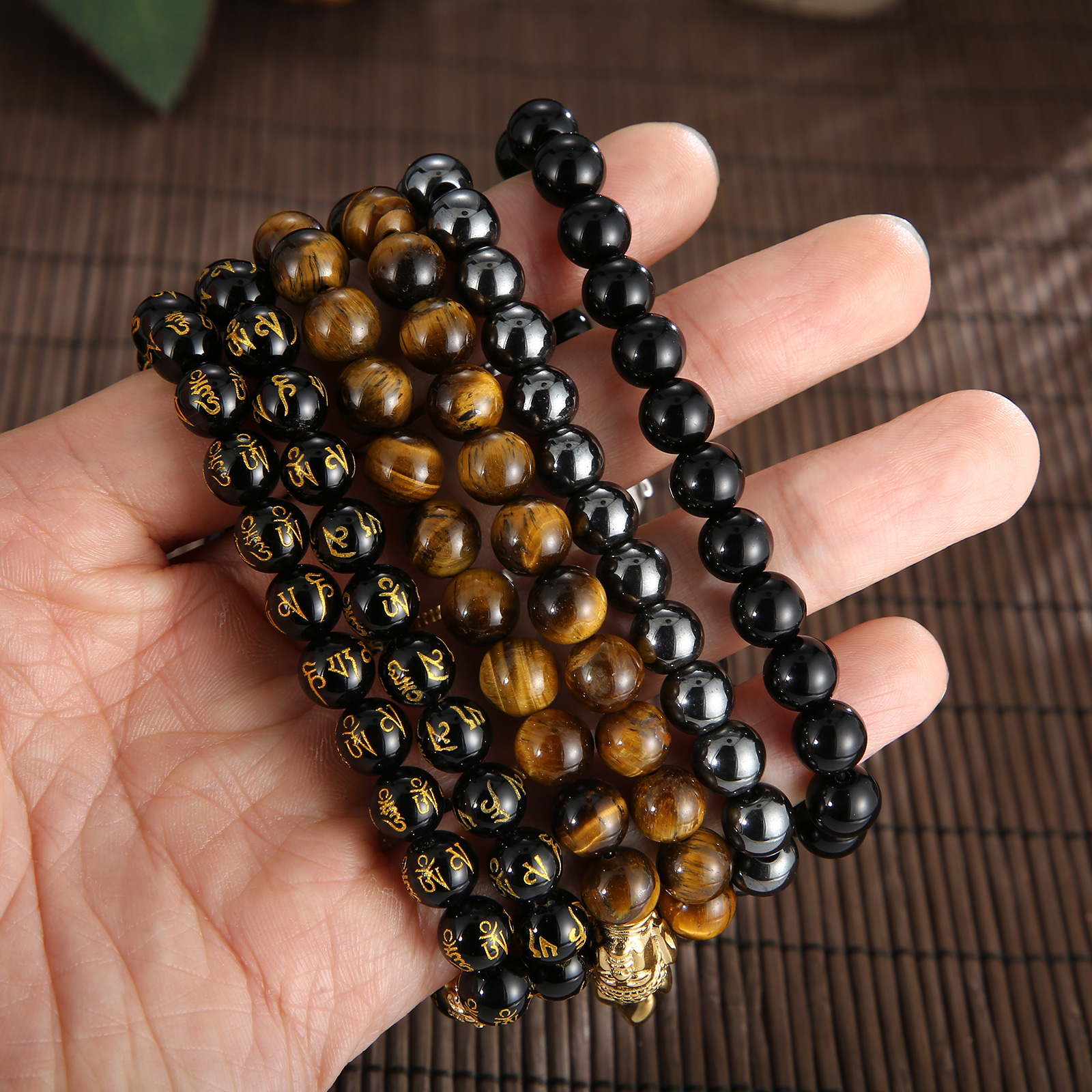 Fongten Religious Buddha Head  - Men Accessories Bd 리뷰 및 가격