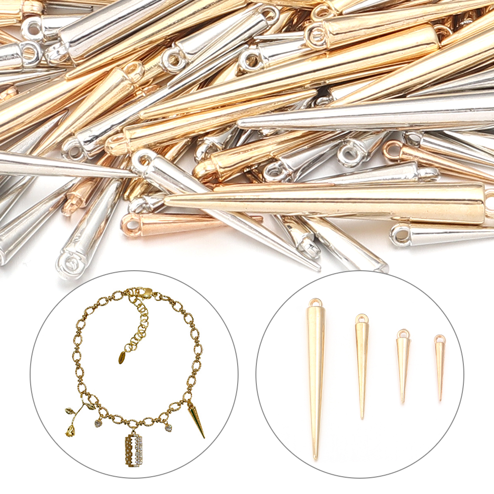 50-200pcs Cone Charms Pendants - Men Accessories Earrings 리뷰 및 가격