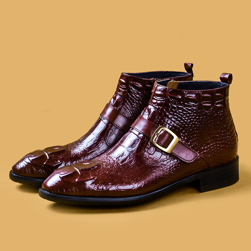 Mens Genuine Leather Crocodile - Men'S Accessories Leather 리뷰 및 가격