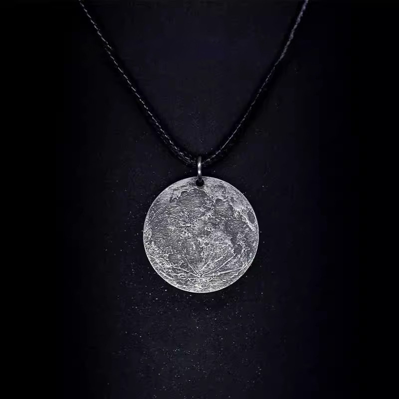 Ethnic Style Moon Pendant For  - Men Accessories Ethnic 리뷰 및 가격