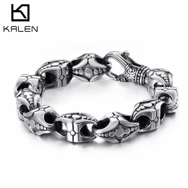 KALEN Punk Cross Bracelet Men' - Men Accessories Bd 리뷰 및 가격