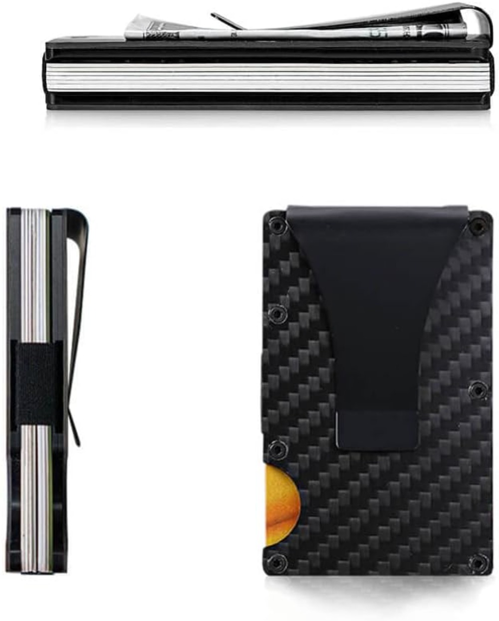 Slim Carbon Fiber RFID Blockin - Money Clip Slim 리뷰 및 가격