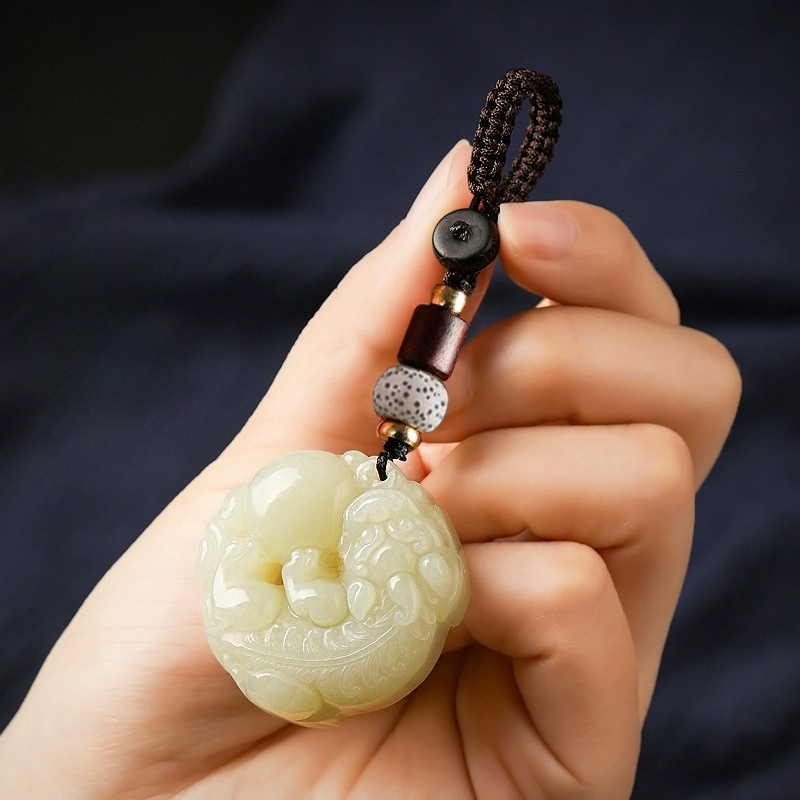 China-Chic Style Pixiu Key Cha - Men Accessories Ethnic 리뷰 및 가격