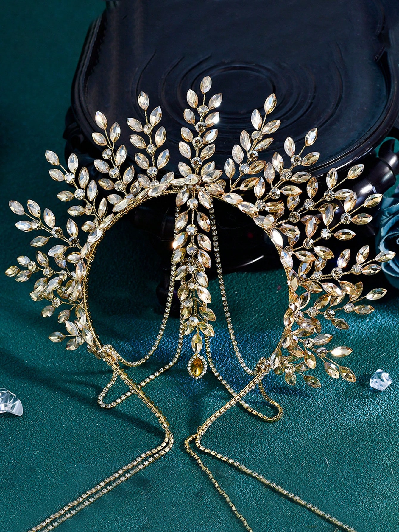 1pc Luxurious Bridal Crown Hea - Men Accessories Wedding 리뷰 및 가격
