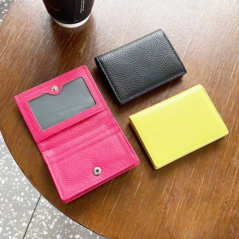 Custom Initials Business Card  - Bifold Leather Wallet 리뷰 및 가격