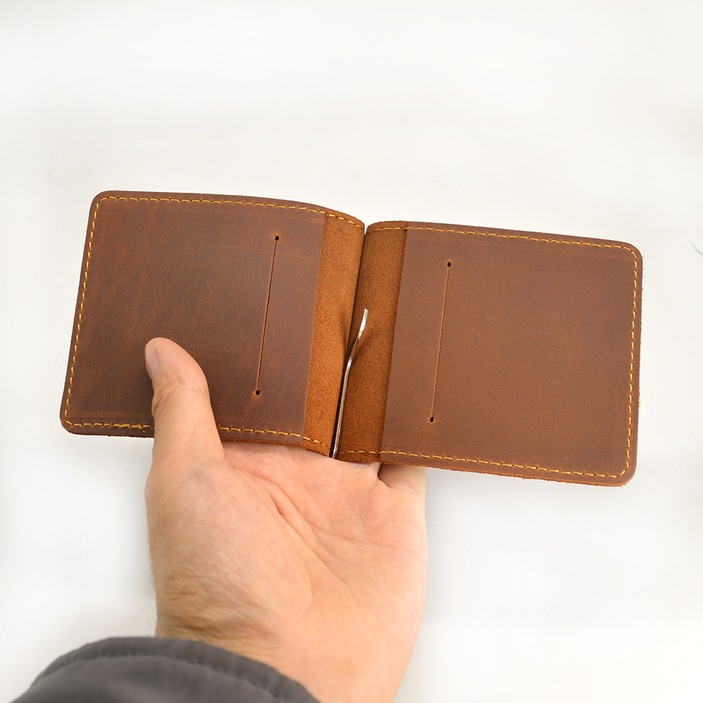 Handmade Genuine Leather Money - Money Clip Slim 리뷰 및 가격