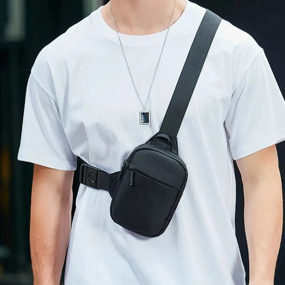 2026 Unisex Mini Chest Bag Wat - Men Accessories To Wear 리뷰 및 가격