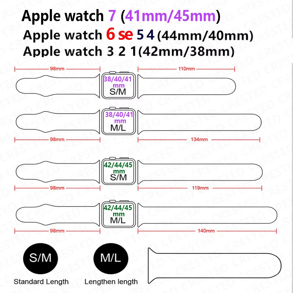 Silicone band For Apple Watch  - Men Accessories Website 리뷰 및 가격