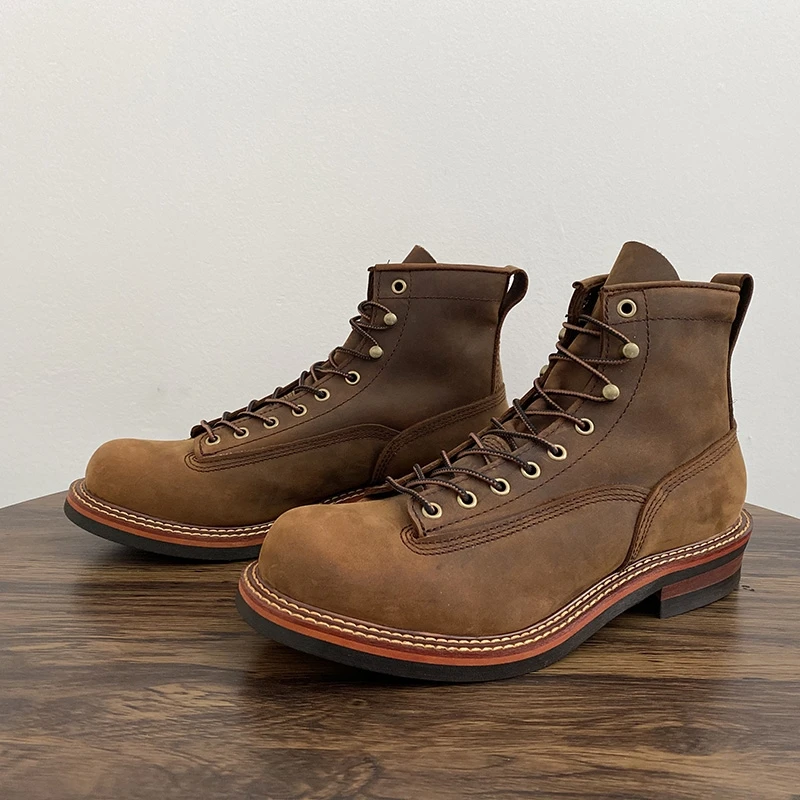 Vintage British Men Ankle Boot - Men'S Accessories Leather 리뷰 및 가격