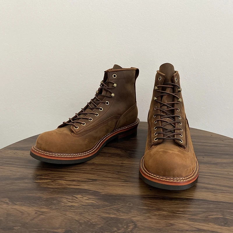 Vintage British Men Ankle Boot - Men'S Accessories Leather 리뷰 및 가격