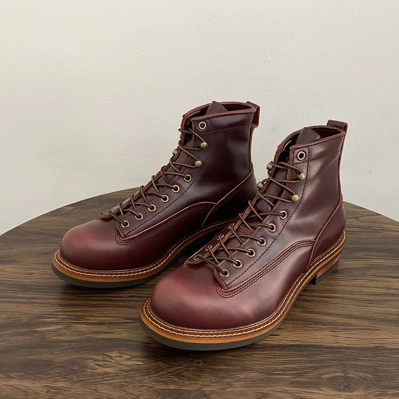 Vintage British Men Ankle Boot - Men'S Accessories Leather 리뷰 및 가격