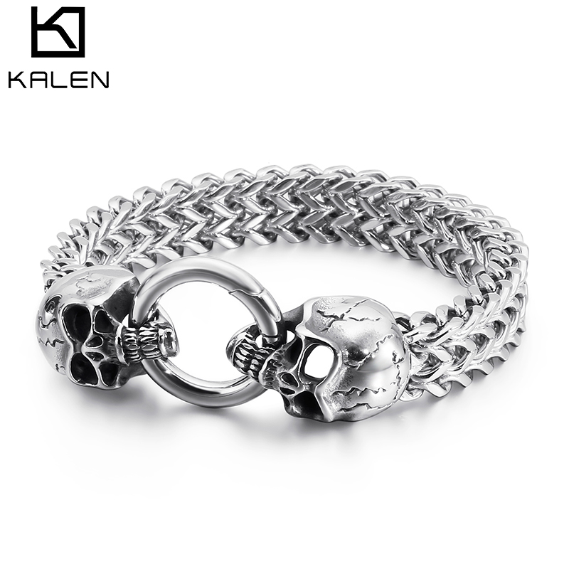 KALEN Punk Stainless Steel Sku - Men Accessories Bd 리뷰 및 가격