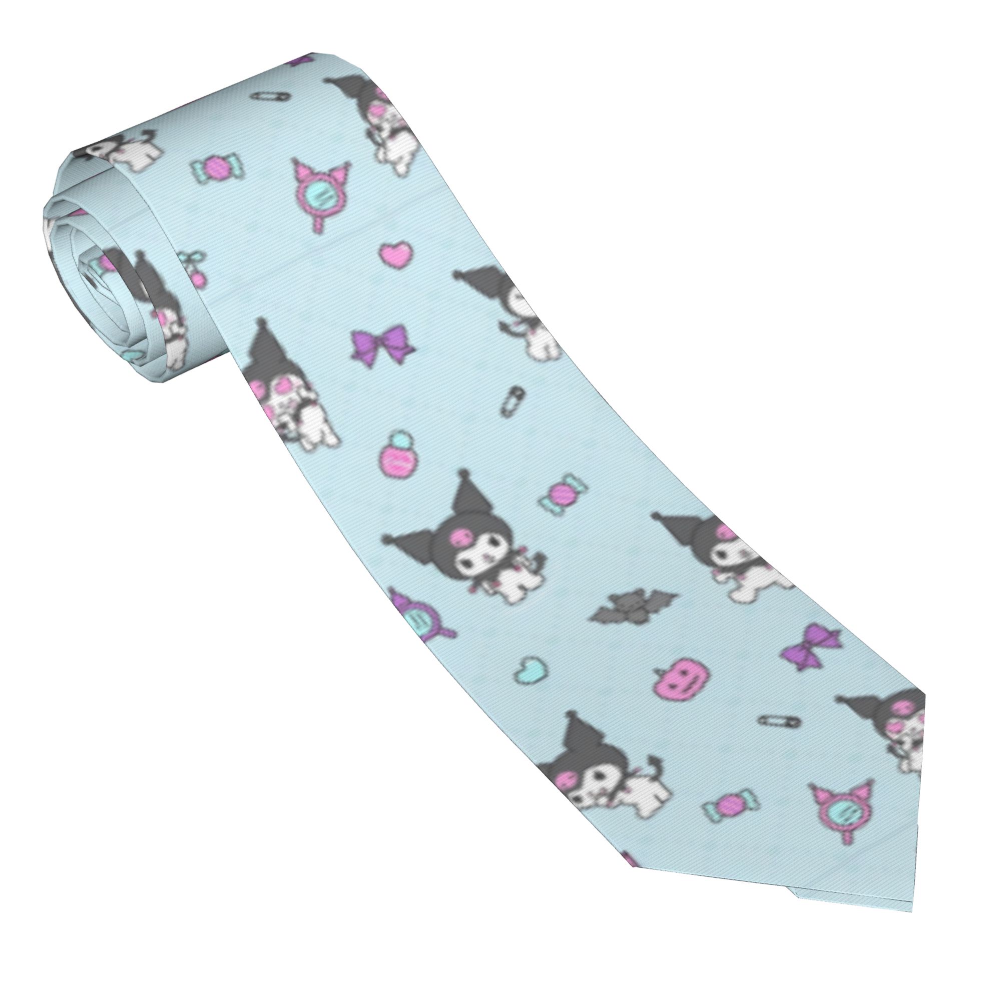 Kawaii Kuromi  Men Necktie Sli - Men Accessories Wedding 리뷰 및 가격