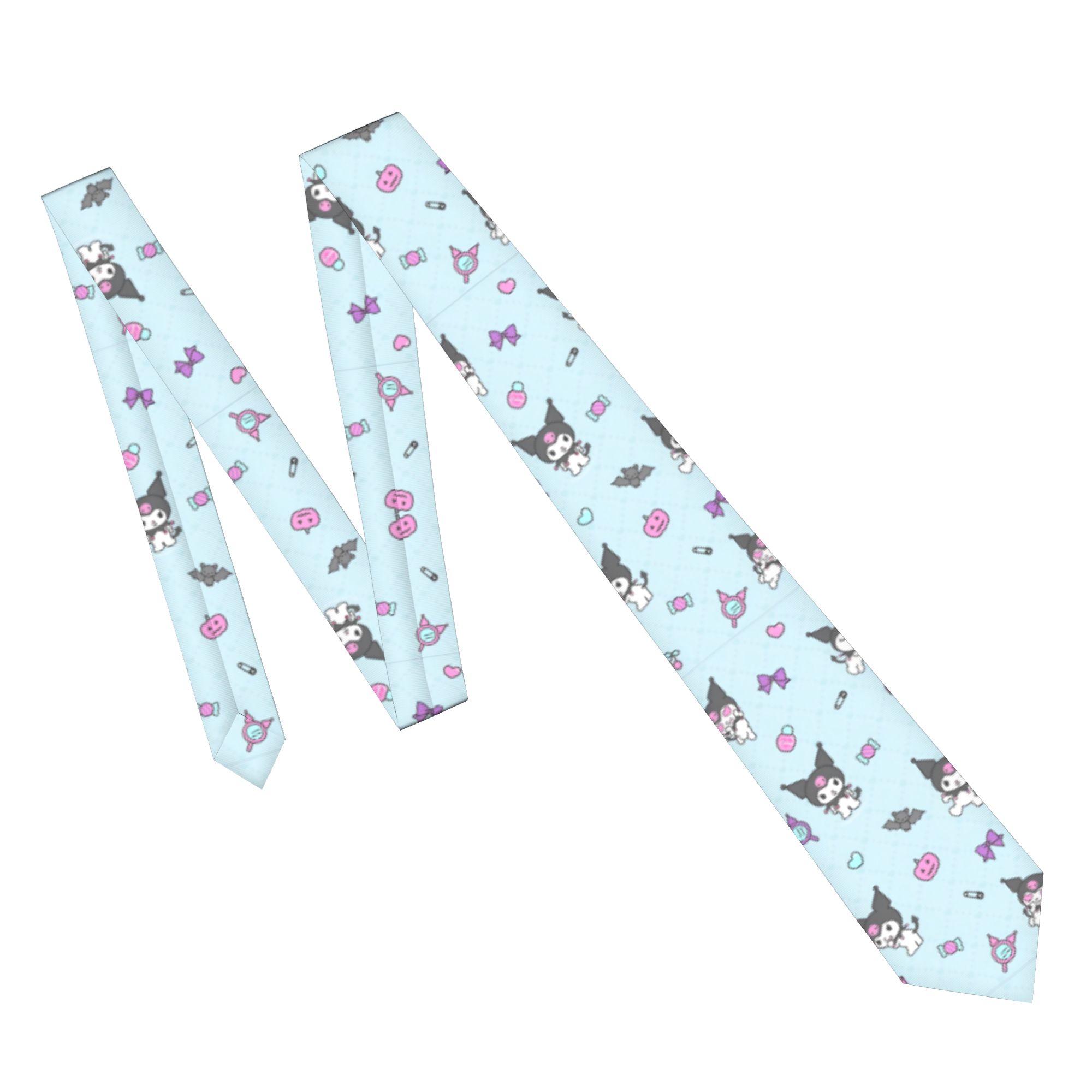 Kawaii Kuromi  Men Necktie Sli - Men Accessories Wedding 리뷰 및 가격