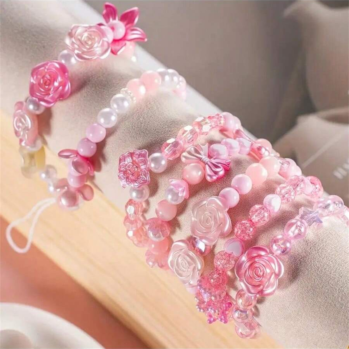 2Set/1Set 13 Grids Acrylic Flo - Bead Bracelet Men 리뷰 및 가격