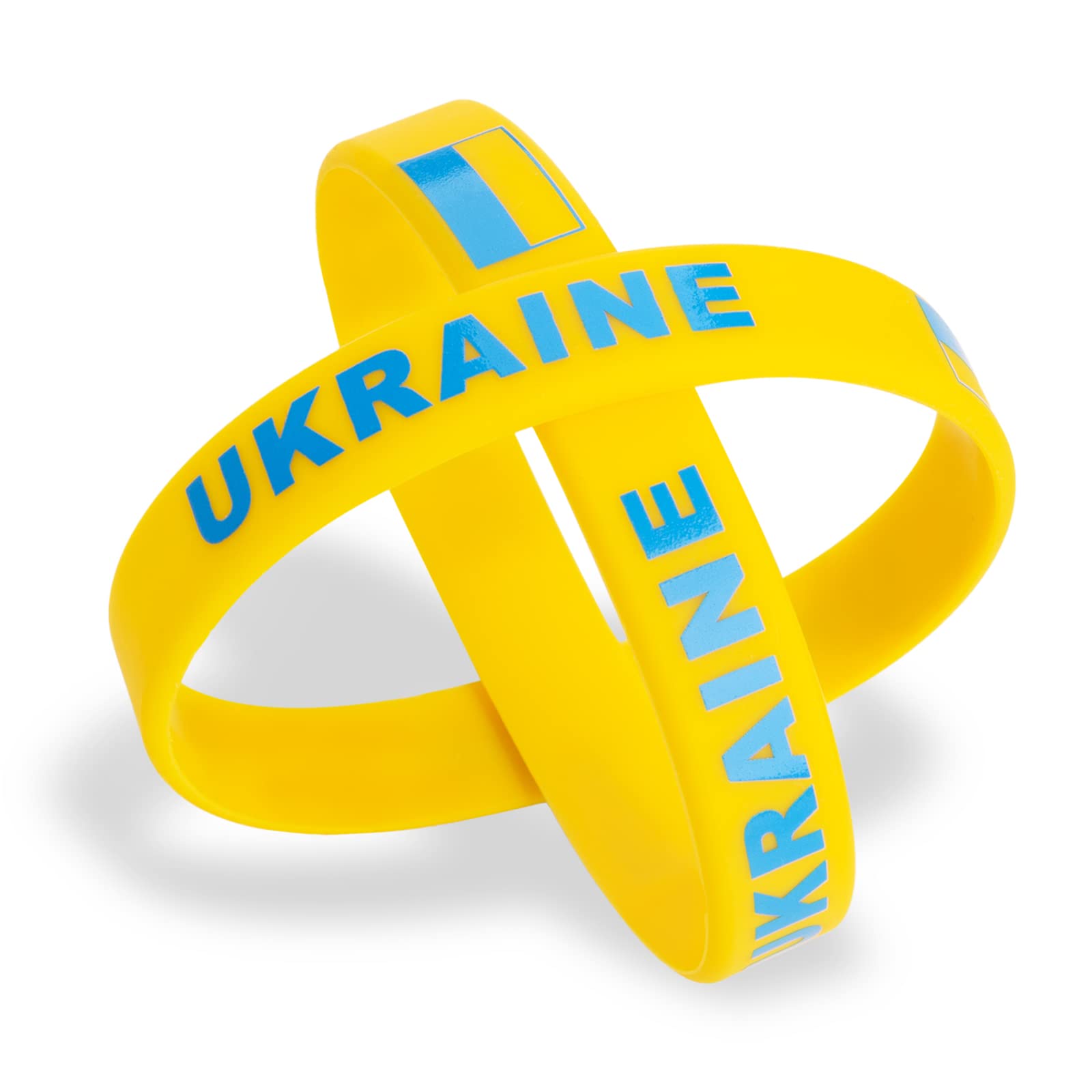 2pcs Ukraine Flag Bracelet Sil - Men'S Accessories Uk 리뷰 및 가격