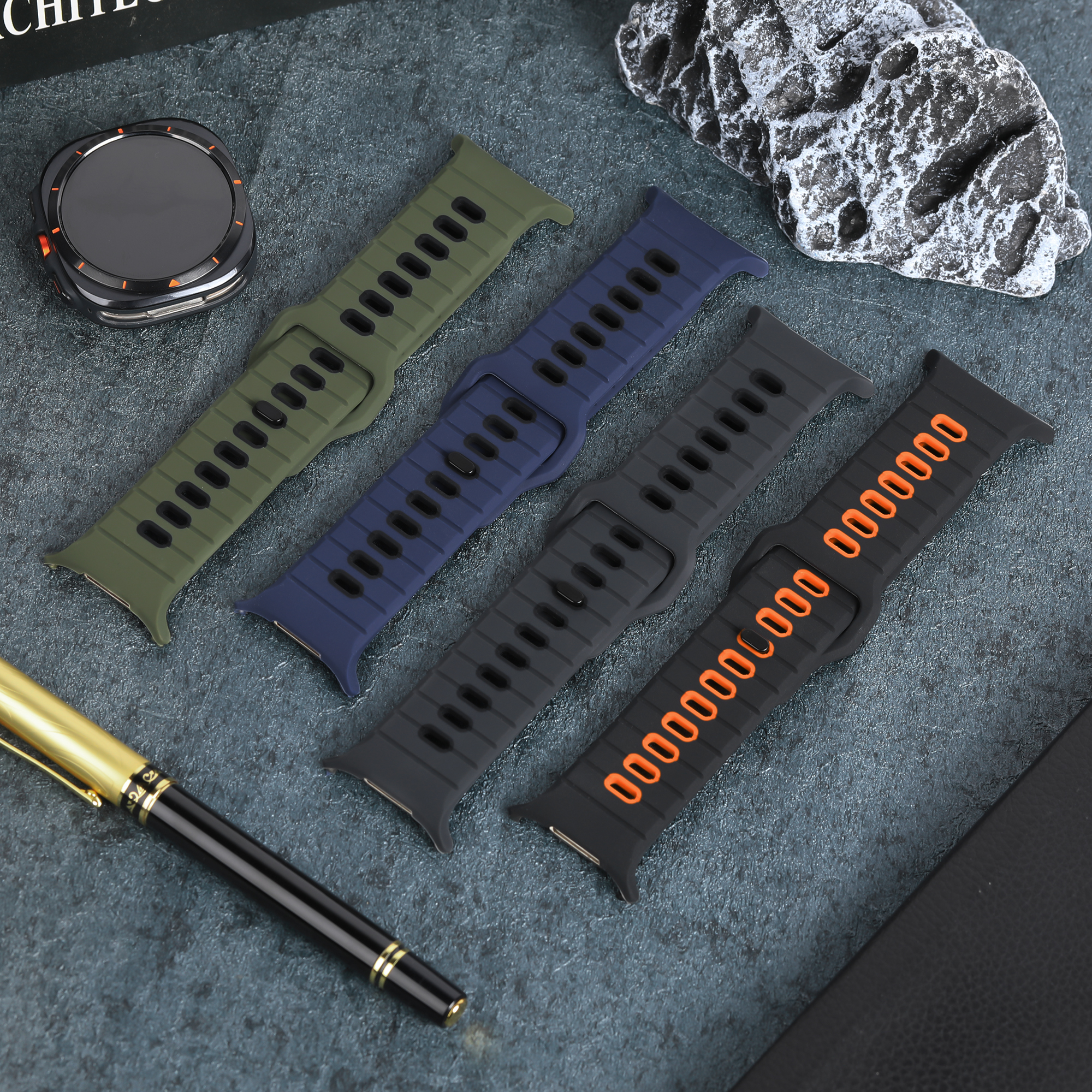 Sports Silicone Bands for Sams - Men Accessories Website 리뷰 및 가격