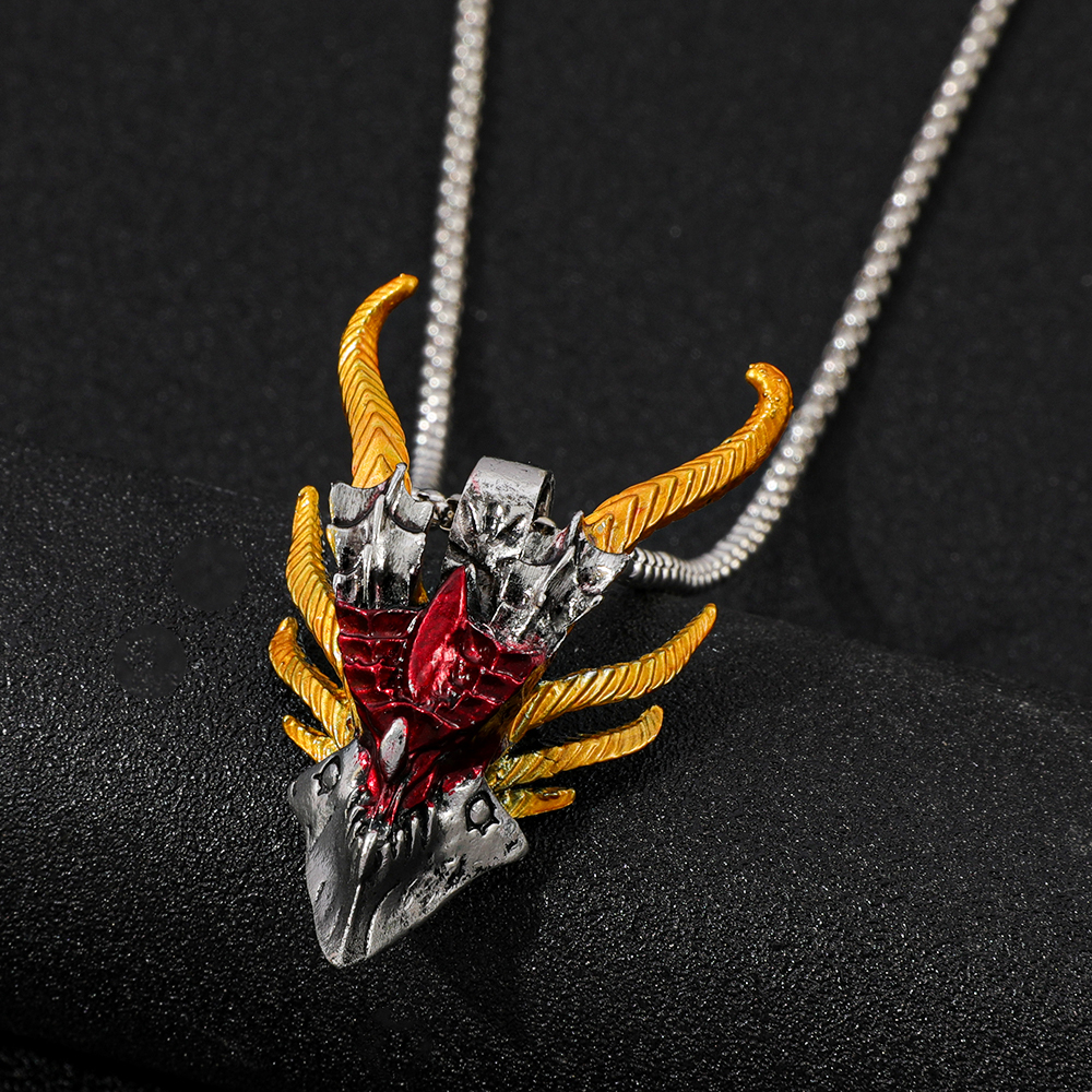 Retro Hip-Hop Evil Dragon Head - Men'S Accessories And Jewelry 리뷰 및 가격